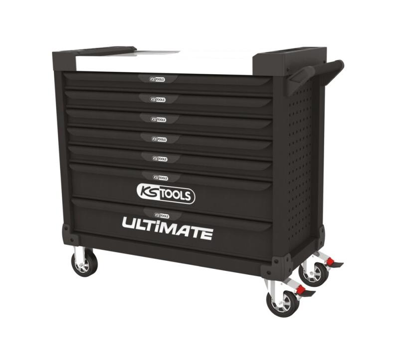 KS Tools Servante XL Ultimate 7 tiroirs, équipée de 562 outils - 4042146374986_0