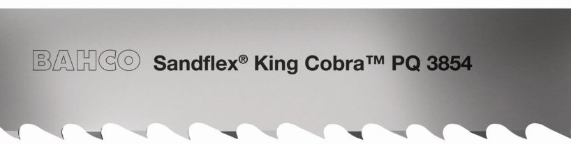 Lame de scie ruban bimétal pour métaux et alliages spéciaux - Sandflex King Cobra PQ - 3/4 dents - 0,9 mm x 27 mm - 3854-27-0.9-PQ-3/4_0