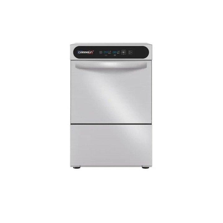 Lave-verres inox 30 casiers par heure avec pompe, 2860 W, 220 V - MONO_0