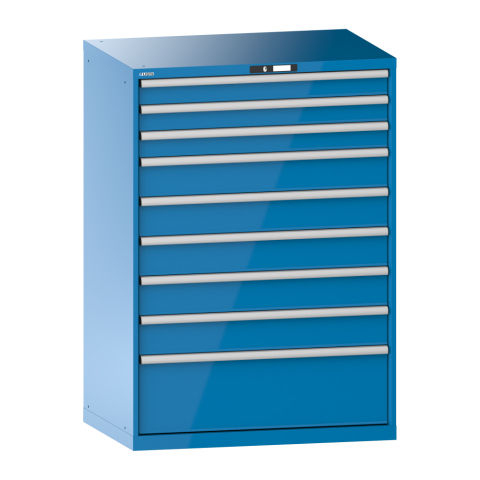 LISTA - ARMOIRE À TIROIRS (HXLXP) 145 X 102,3 X 72,5 CM KEY LOCK R5012