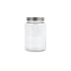 Lot de 6 Bocaux à conserves en verre avec couvercle à visser Vogue 550ml - EQCP083_0