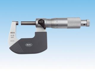 Micromètre Micromar 40 A - acier chromé, touches en carbure, vis micrométrique_0