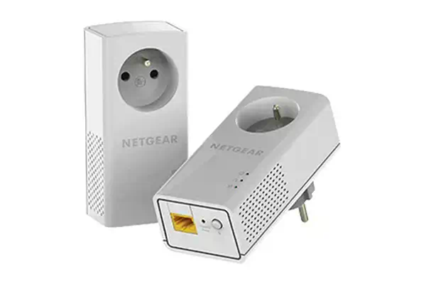 NETGEAR PLP1000-100FRS Adaptateur réseau CPL 1000 Mbit/s Ethernet/LAN Blanc 2 pièce(s)_0