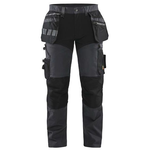 PANTALON DE TRAVAIL BLAKLADER 1599 GRIS FONCÉ/NOIR T. 54