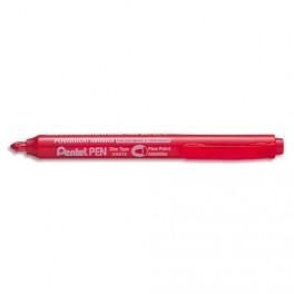 PENTEL MARQUEUR PERMANENT RÉTRACTABLE NXS15 ROUGE DE