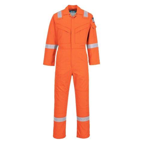 PORTWEST FR21 COMBINAISON ANTISTATIQUE SUPER LÉGÈRE 210G ORANGE - TAILLE XXL - STANDARD