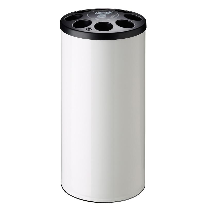ROSSIGNOL COLLECTEUR MULTIGOB - 1600 GOBELETS - CORPS MÉTAL - BLANC SIGNALISATION