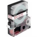RUBAN STANDARD BLANC / TEXTE ROUGE EPSON 12MM X 9M POUR LW 400 (LC-4WRN9)