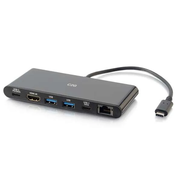 Station daccueil USB-C avec 4K HDMI, Ethernet, USB et alimentation électrique_0