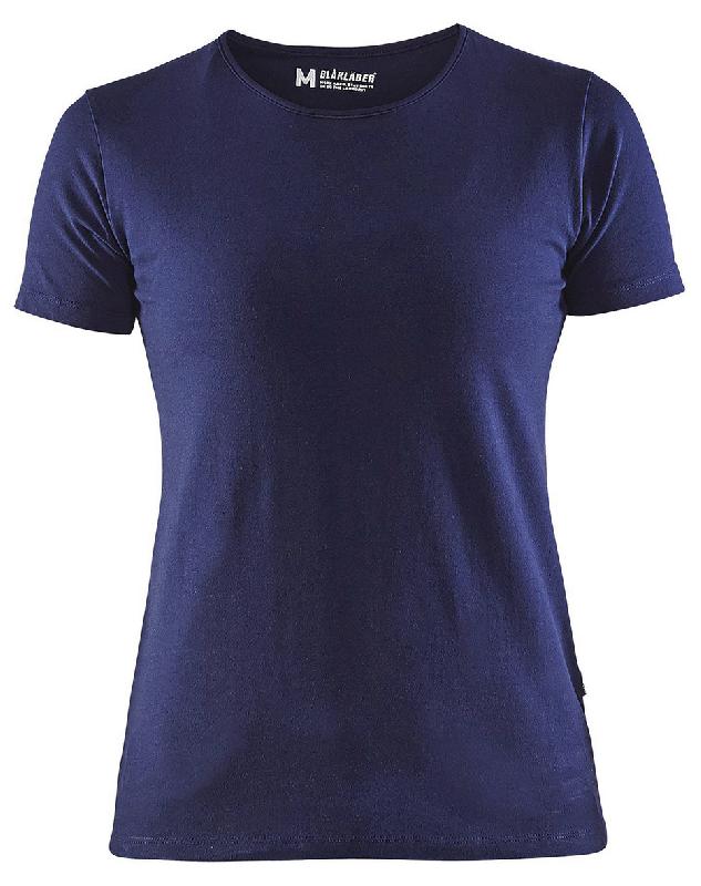 T-SHIRT FEMME MARINE TAILLE XS - 330410298800XS - MANUTAN COLLECTIVITÉS