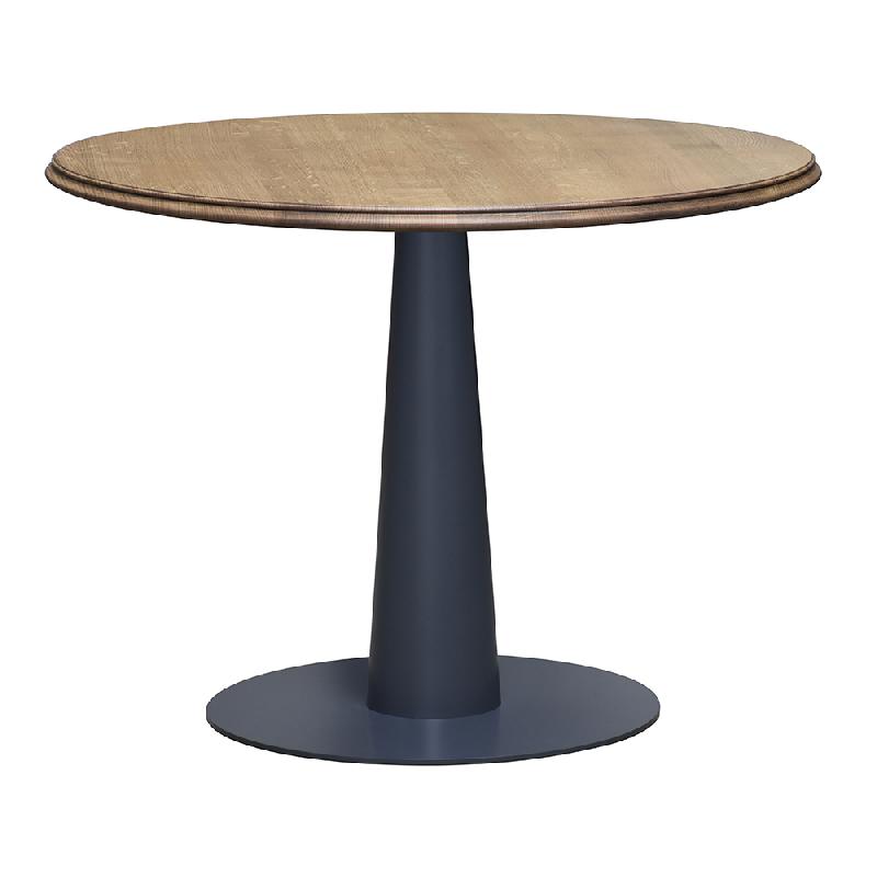 Table de restauration - piétements CONI 60 - plateau carré ou rond 80x80 à 90x90 cm ou Ø80 à Ø120 cm_0