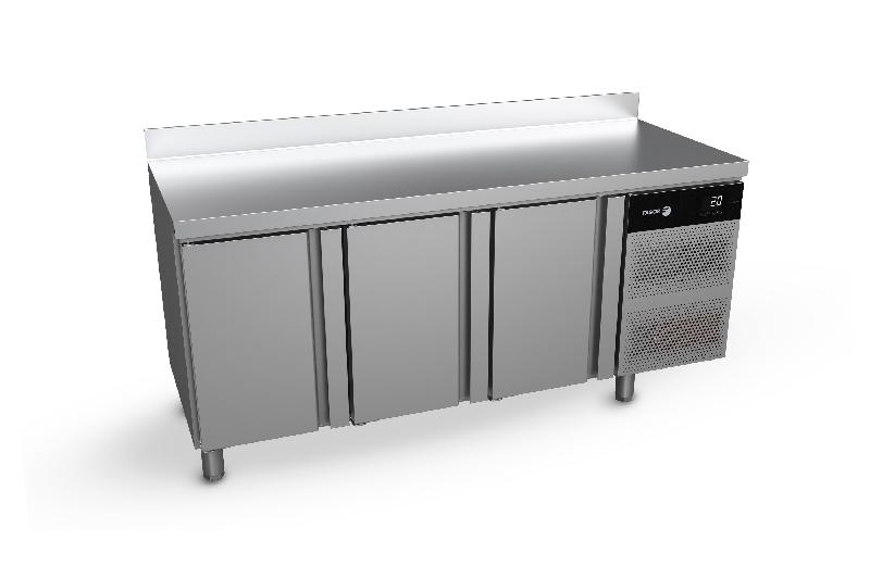 Table réfrigérée positive 3 portes 428L Concept 700 Gastronorm Fagor Professional - avec pieds_0