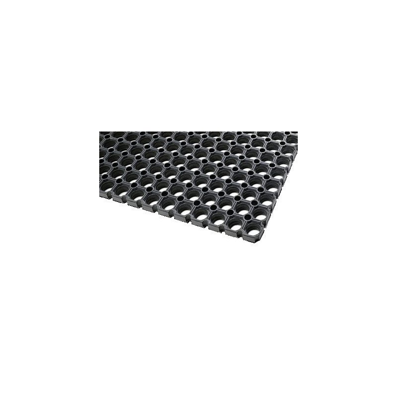 TAPIS CAILLEBOTIS CAOUTCHOUC ÉPAISSEUR 17MM 80X120CM - IDS - M10