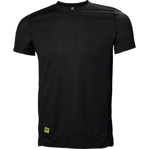 TEE-SHIRT - MANCHES COURTES - À SÉCHAGE RAPIDE - NOIR - XL - LIFA® HELLY HANSEN