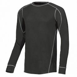 U-Power - Tee-shirt chaud noir ALPIN Noir Taille M - M 8033546197226_0