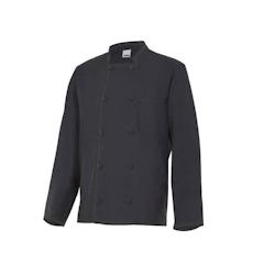 Veste de cuisine manches longues avec ouvertures aux poignets VELILLA noir T.64 Velilla - 64 noir polyester 8435011478685_0