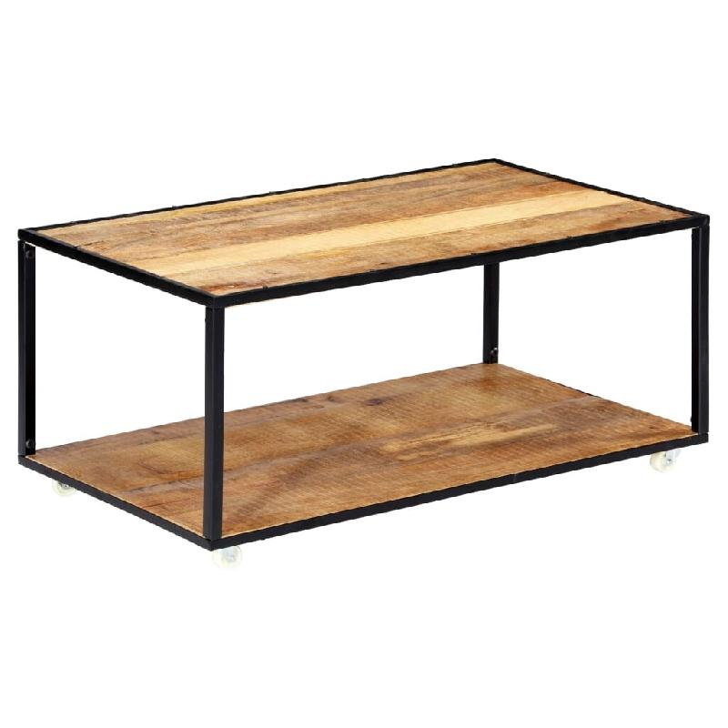 VidaXL Table basse 90x50x40 cm Bois de récupération solide Modèle Atlas Master Select - 248104XL_0