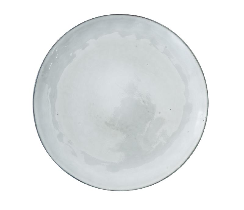 ASSIETTE PLATE ROND GRIS GRÈS Ø 20 CM SKY PRO.MUNDI