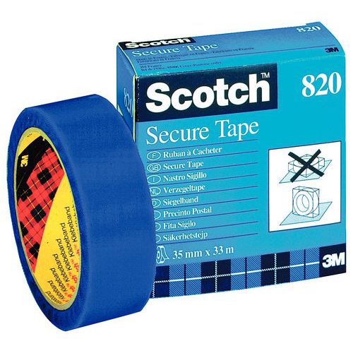 RUBAN BLEU DE SECURITE - SCOTCH