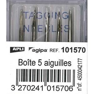 AIGUILLES APLI AGIPA POUR LE PISTOLET TEXTILE Ã  AIGUILLE STANDARD