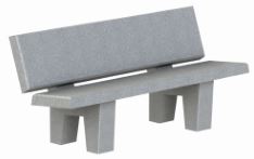 Banc public BOREE Ares Rhea Atlas Eole - Design moderne et robuste_0