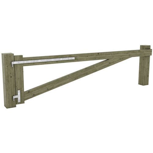 BARRIÈRE PIVOTANTE PASSAGE 350 M - PIN TRAITÉ - MOBEXTAN