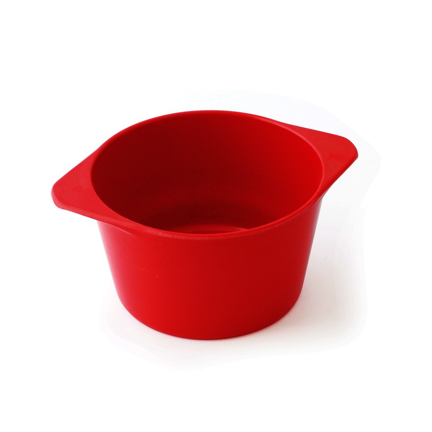 BOL A OREILLES 0,45L MELAMINE ROUGE