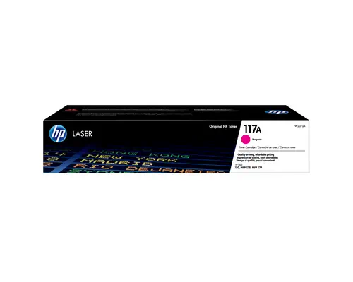 Cartouche de toner laser authentique HP 117A, magenta_0