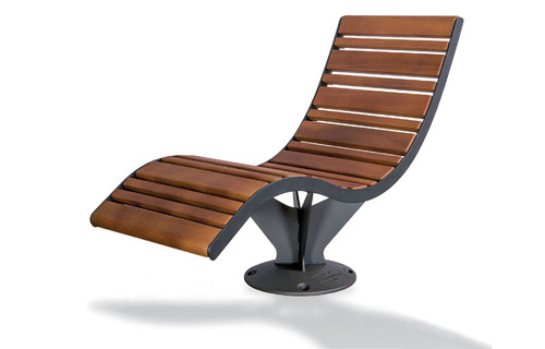 Chaise longue publique - RELAX LOUNGE - Husson international_0