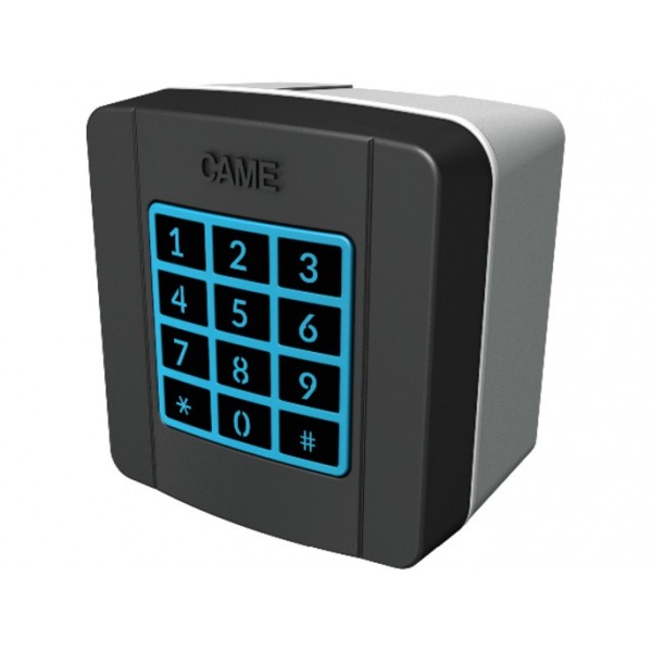 CLAVIER À CODE RADIO 433,92MHZ, 12 BOUTONS, EN APPLIQUE CAME 806SL-0170