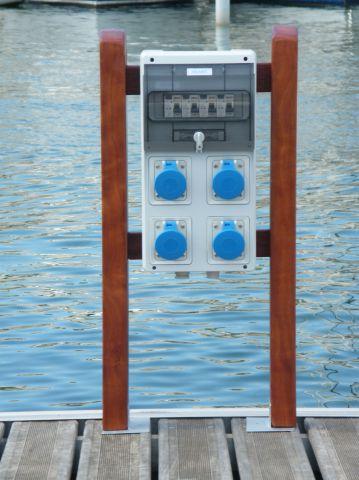 Coffret électrique de camping étanche IP67 - 4 prises de courant CE - nautic simple_0