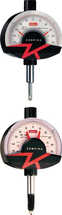 Comparateur de précision Compika 1001 - 0,1 mm lecture 0,001 mm - protection antichoc - étalonnage usine KÄFER_0