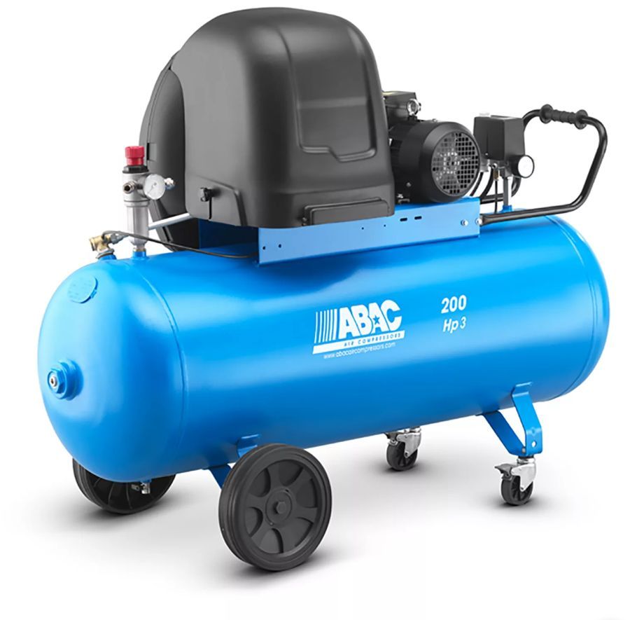 Compresseurs d'air à piston mobiles silencieux - 200 litres - 3 à 4 ch - Usage professionnel_0
