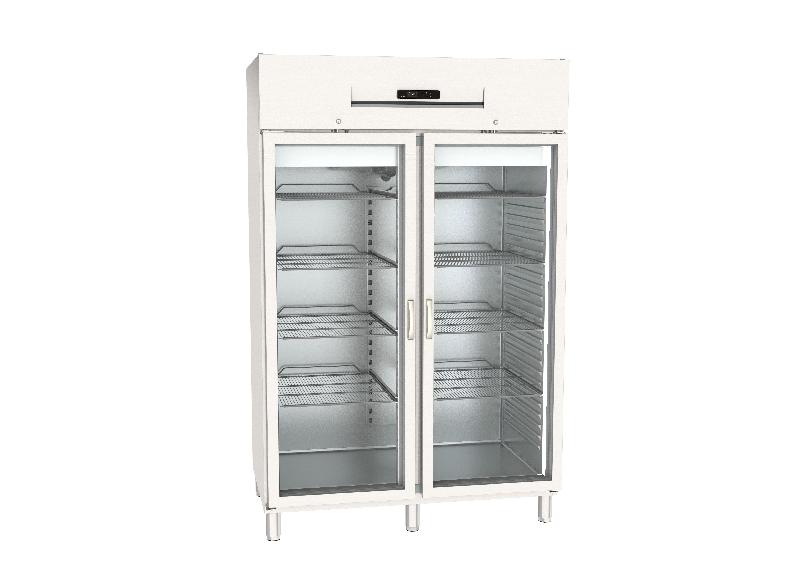 CONGÉLATEUR PROFI 1400 GN 2/1 SUPERIOR - AVEC 2 PORTES VITRÉES
