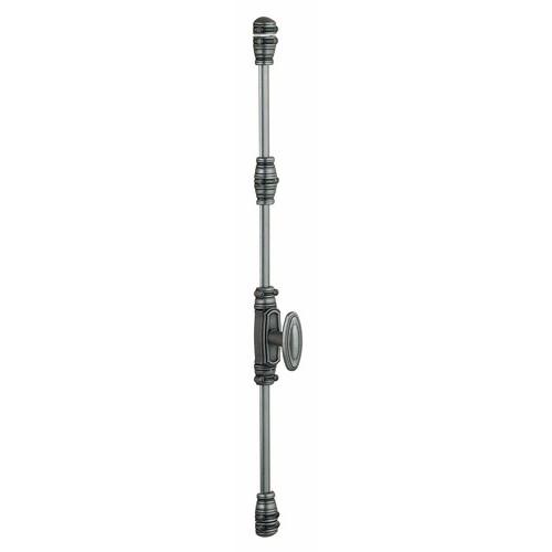 CRÉMONE ÉTROITE EN FONTE POUR FENÊTRE BOIS - FER PATINÉ - CRE 39 Z QUESDEVILLE