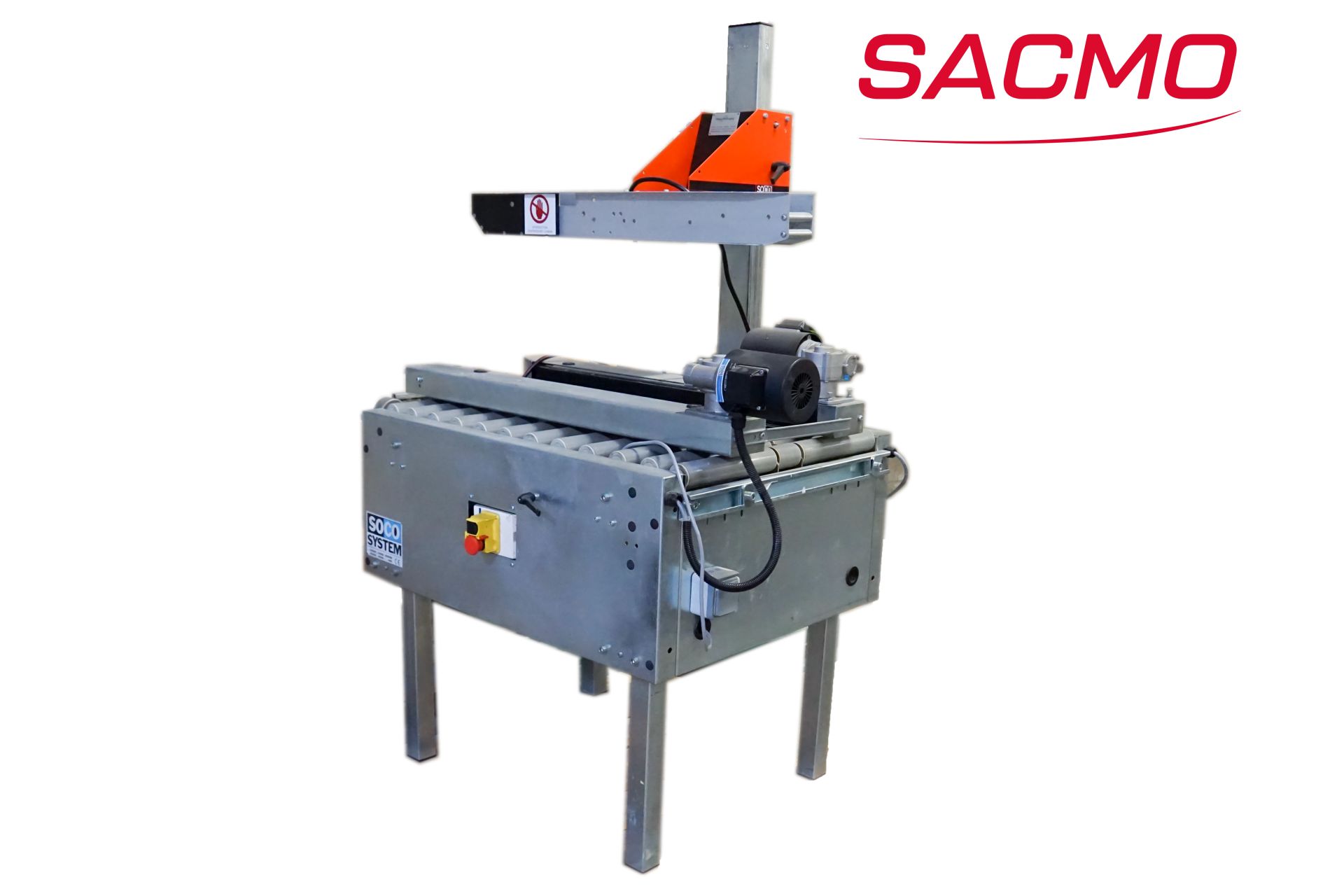 Fermeuse de caisses automatique SOCO T10 - Machine d'occasion - Fermeture avec adhésif - Formats jusqu'à 550x460x470 mm_0