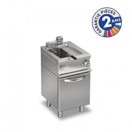 Friteuse électrique 10 litres - gamme 1100 - Baron - 550fre450 - inox AISI 304 - Puissance 9 kW_0