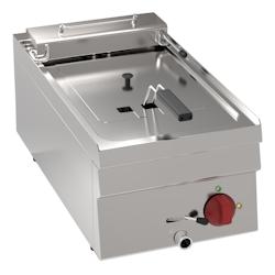 Friteuse electrique 8 litres  sur table - 350x600x280 mm - 6000 W 400/3V - 30430611 Eurast - inox 30430611_0