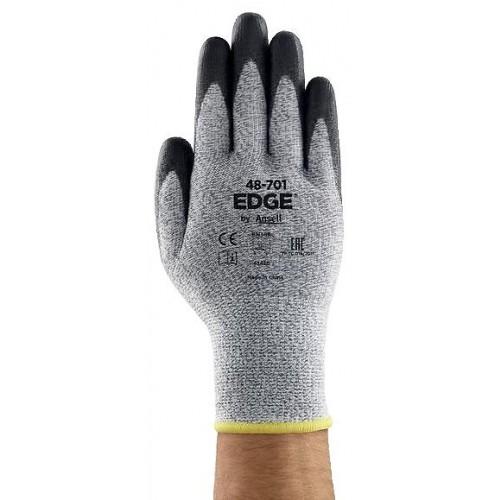 GANTS DE MANUTENTION ANTICOUPURES GRIS EDGE® 48-701 - 12 PAIRES - TAILLE 10 ANSELL