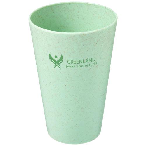 Gobelet en paille de blé 430 ml Gila - 50% fibre de paille de blé et 50% plastique PP_0