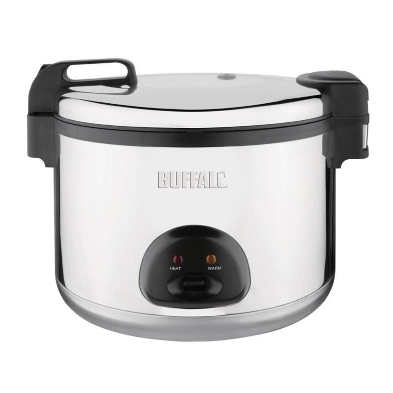 Grand cuiseur à riz 9L - CK698 - Inox - 230V - Temps de cuisson 35-40 minutes_0
