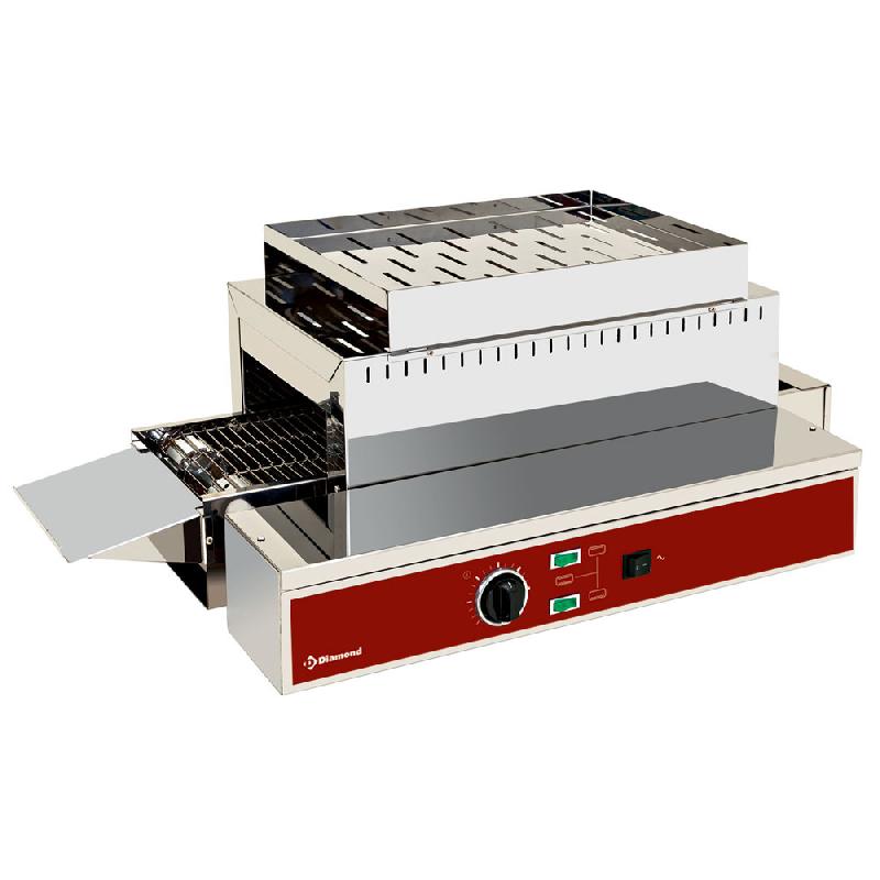 Grille pain convoyeur électrique , bande 210 mm (h75) - PGPE/210_0