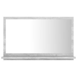 HELLOSHOP26 - Miroir de salle de bain 60 x 10,5 x 37 cm aggloméré gris 02_0006943 - gris 02_0006943_0
