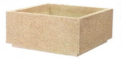 Jardinière en béton carrée - différentes dimensions et finitions disponibles_0