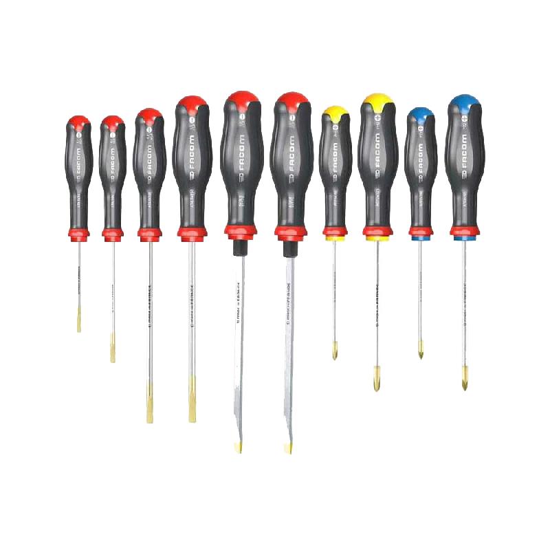 JEU DE 10 TOURNEVIS PROTWIST® - FACOM - AT.J10