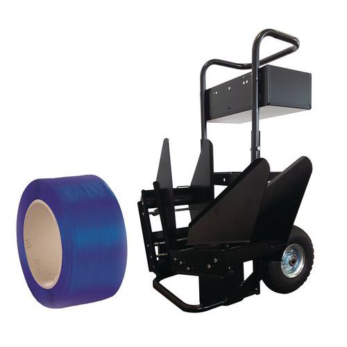 KIT CERCLAGE MOBILE FEUILLARD PLASTIQUE - 3000MX12MMX063MM