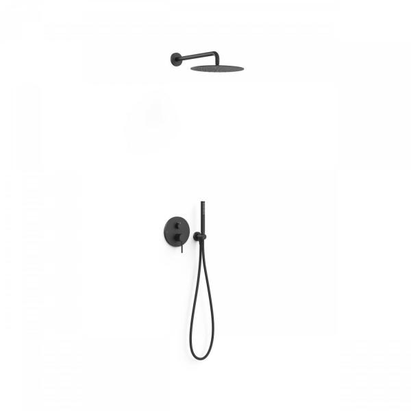 KIT DE DOUCHE ENCASTRÉ RAPID-BOX BLACKMAT (NOIR MAT) - TRES 26228004NM