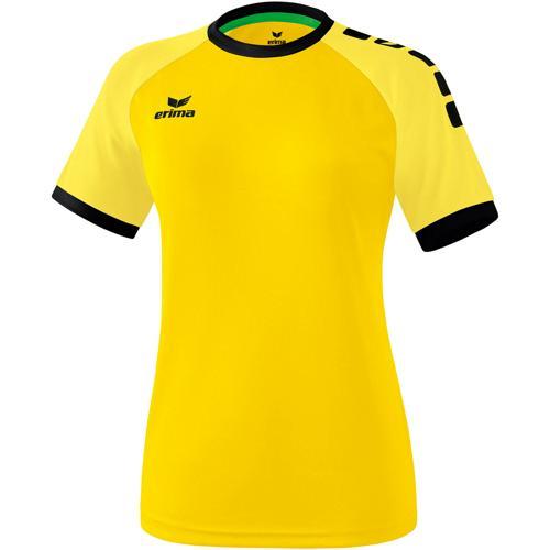 MAILLOT FÉMININ MC ZENARI 30 JAUNE/JAUNE FLUO ERIMA