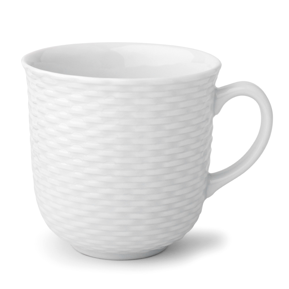 MUG EN PORCELAINE 37CL BLANC - PILLIVUYT - BASKET