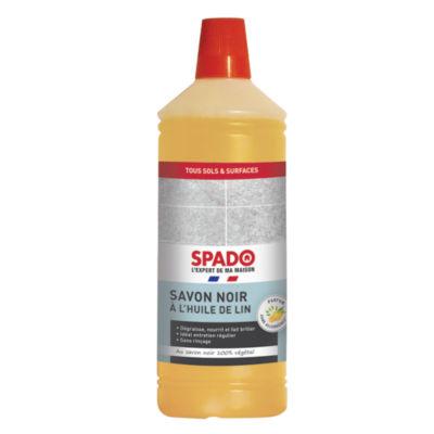 Nettoyant dégraissant surpuissant Spado Savon noir à l'huile de lin 1 L_0